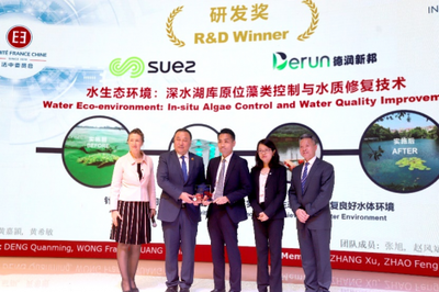 進(jìn)博會(huì)見證法中創(chuàng)新合作成果 | 蘇伊士與重慶德潤環(huán)境獲中法團(tuán)隊(duì)合作創(chuàng)新獎(jiǎng)