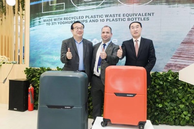 回收塑料變身旅行箱,這家公司賦予塑料廢棄物第二次生命