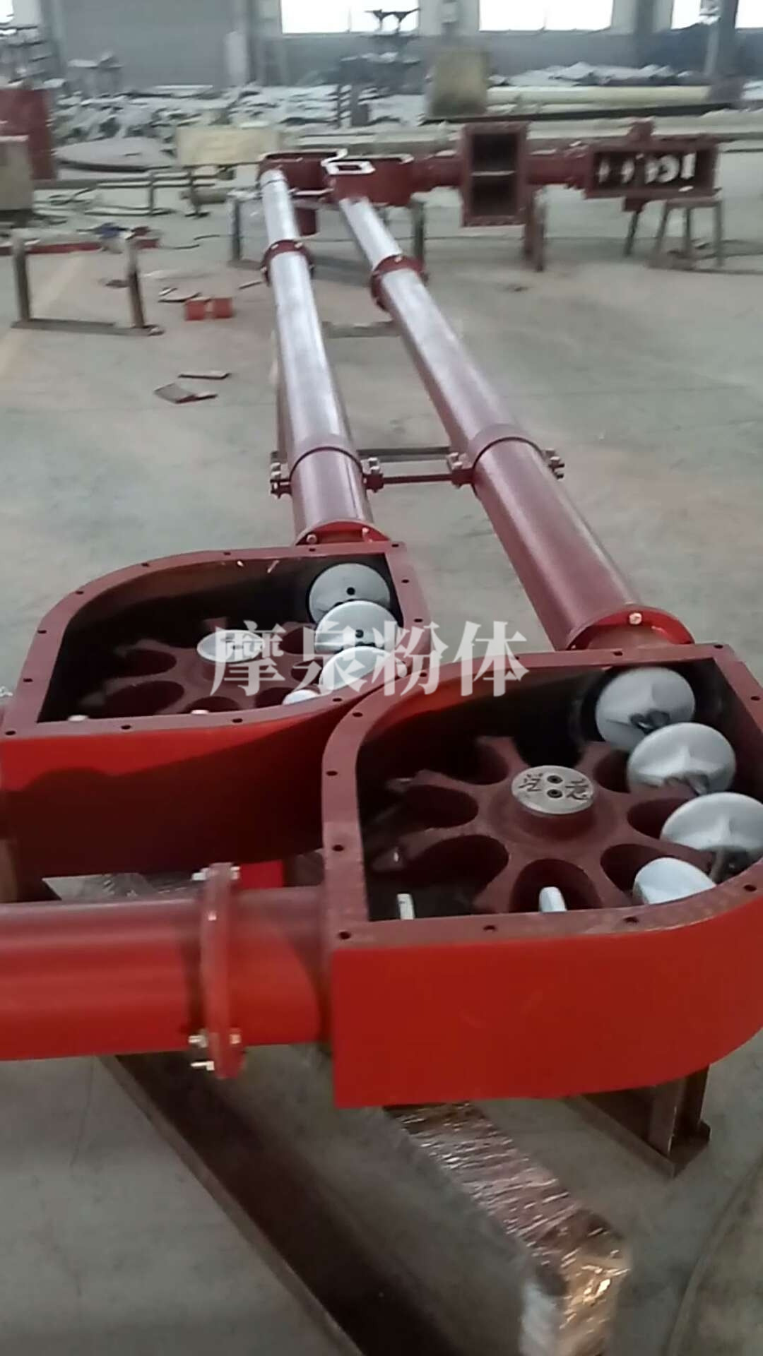 轉彎管鏈輸送機的操作流程